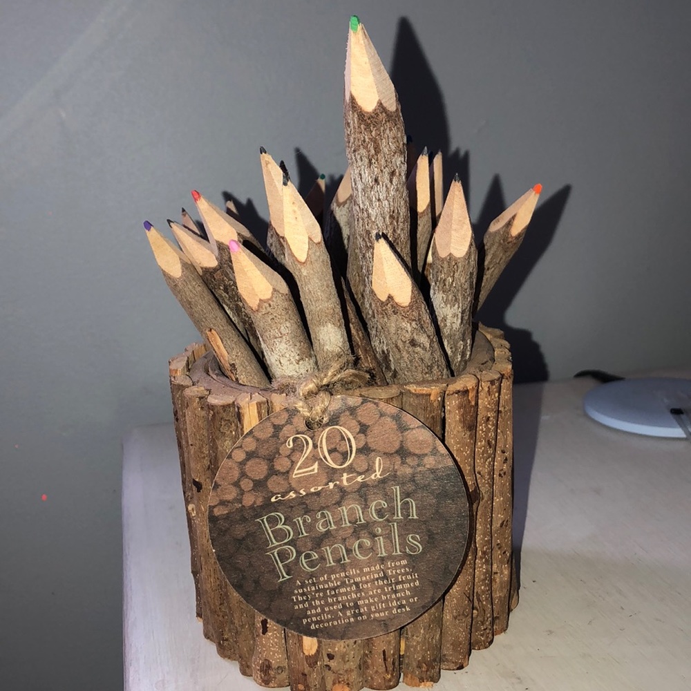 Branch colored pencils!